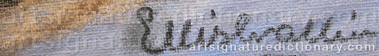 Signature by Ellis WALLIN