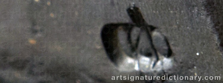 Signature by Carl Einar BORGSTRÖM