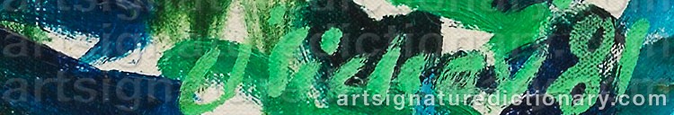 Signature by Joseph Benjamin O'SICKEY