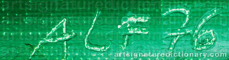 Signature by Alf OLSSON