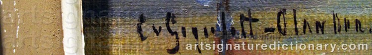 Signature by Cecilia Von GEGERFELT-OLANDER