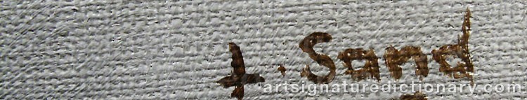 Signature by Lennart SAND
