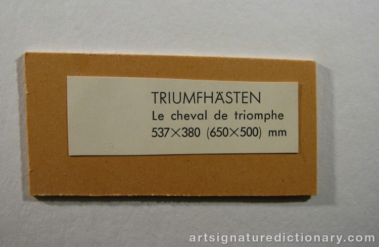 Close-up details showing Salvador DALI signature forgery characteristics