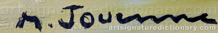 Signature by Michel JOUENNE