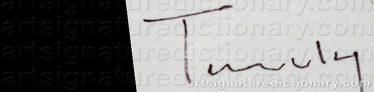 Authentic signature by Itzchak TARKAY on Painting/Watercolour artwork