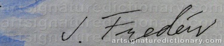 Signature by Jonas FREDÉN