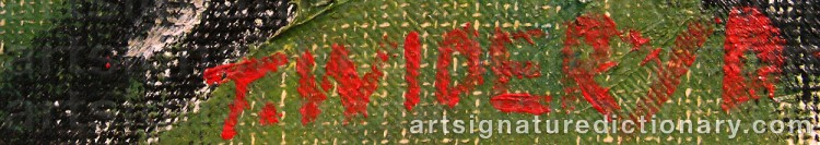 Signature by Tore WIDERYD