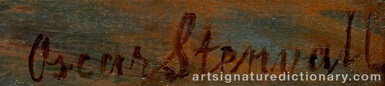 Signature by Oscar STENVALL