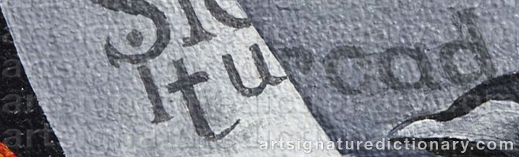 Authentic signature by Igor TULPANOV on Painting/Watercolour artwork