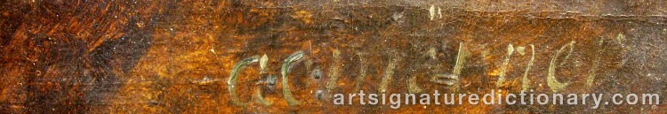 Signature by Axel Otto MÖRNER