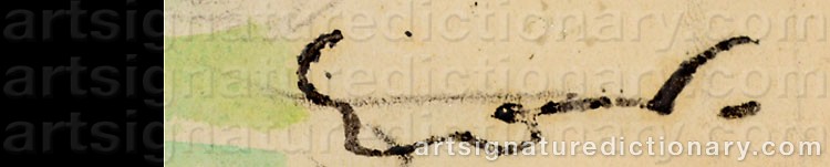 Authentic signature by Emile Othon FRIESZ on artwork