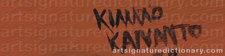 Signature by Kimmo KAIVANTO