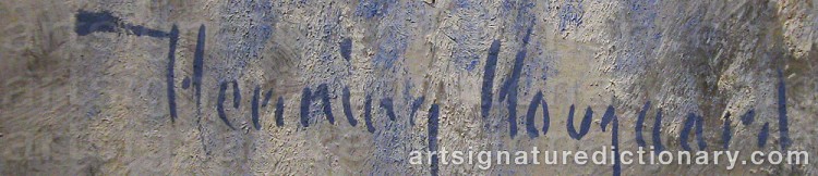 Signature by Henning HOUGAARD