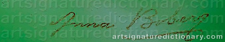 Signature by Anna BOBERG