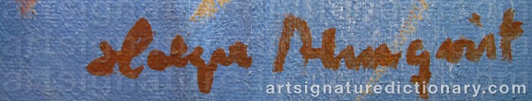 Signature by Holger ALMQVIST