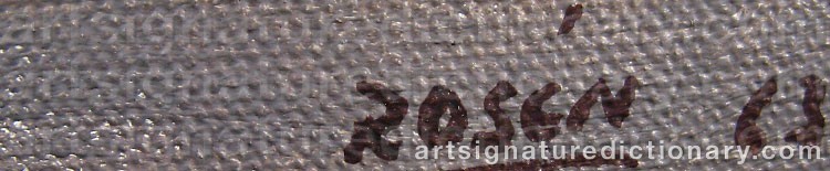Signature by Kjell ROSÉN