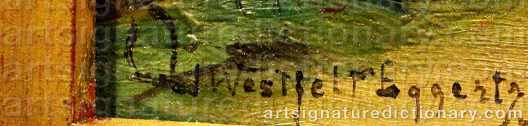 Signature by Ingeborg WESTFELT-EGGERTZ