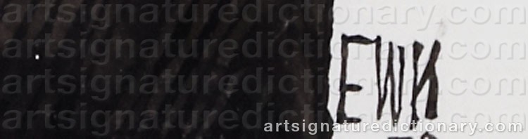 Signature by Ewert ‘Ewk’ KARLSSON
