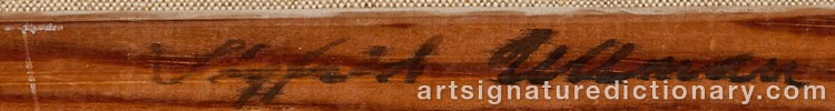 Signature by Sigfrid ULLMAN