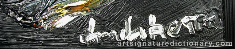 Close-up details showing Bengt LINDSTRÖM signature forgery characteristics