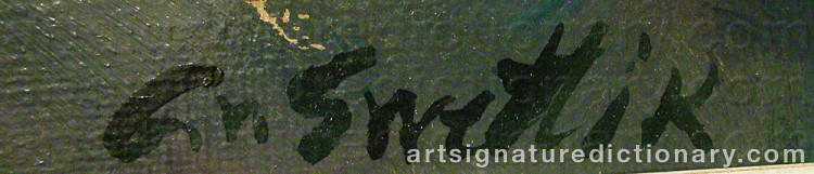 Signature by Georges Von SWETLIK
