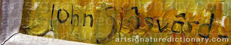 Signature by John SJÖSVÄRD