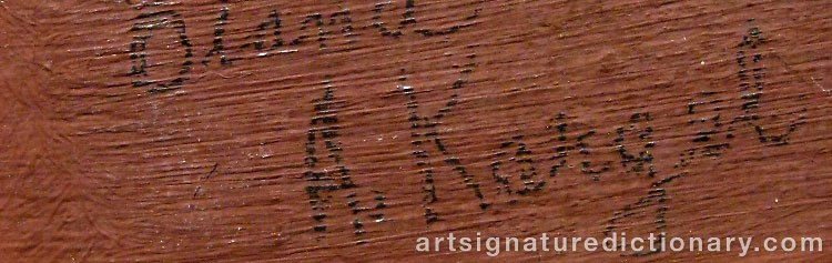 Signature by Axel KARGEL