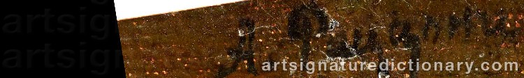 Signature by Alexander Antonovich RIZZONI