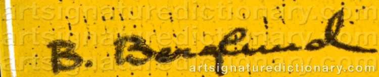 Signature by Bengt BERGLUND