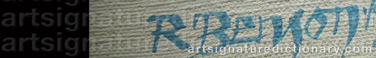 Signature by Robert BENSON