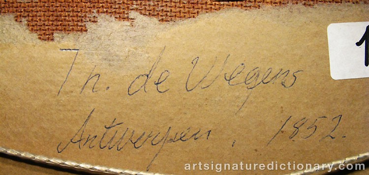 Close-up details showing Knud Larsen BERGSLIEN signature forgery characteristics