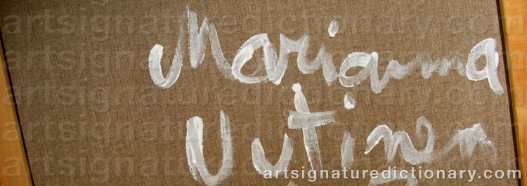 Signature by Marianna UUTINEN