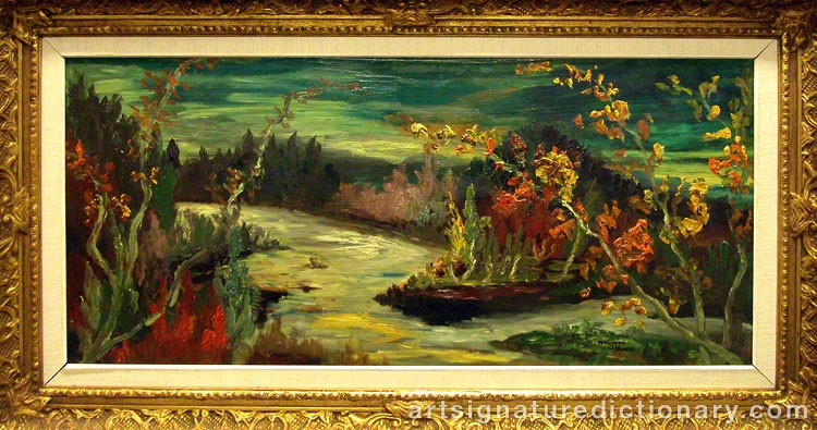 Close-up details showing Helmer OSSLUND signature forgery characteristics