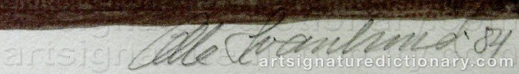 Signature by Olle SVANLUND