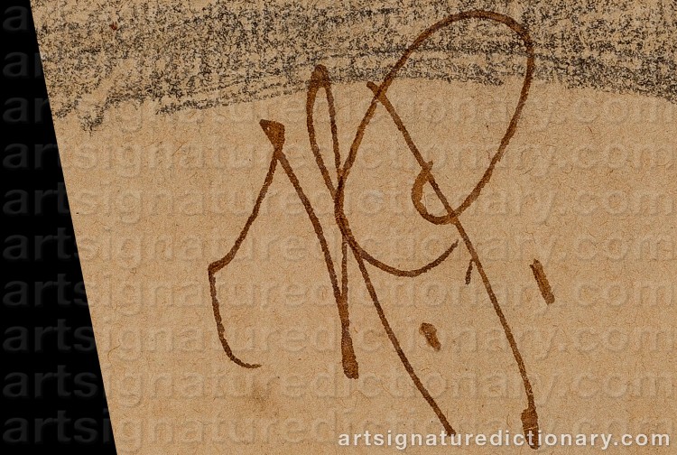 Signature by Ilya Efimovich REPIN