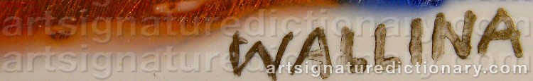 Signature by Maybrit ‘Wallina’ WALLIN