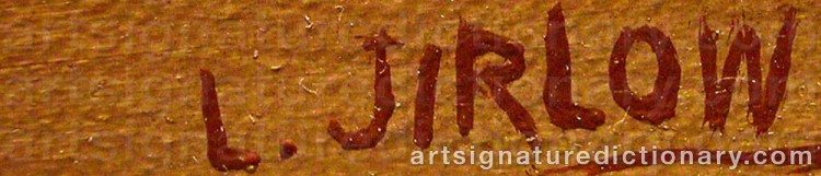 Signature by Lennart JIRLOW