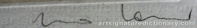 Signature by Nino LONGOBARDI