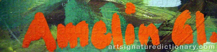 Signature by Albin AMELIN