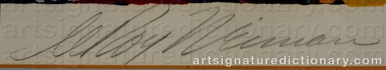 Signature by Leroy NEIMAN