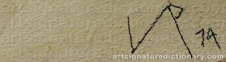 Signature by Victor PASMORE