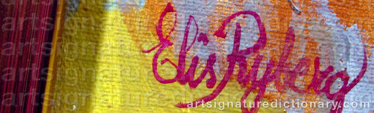 Signature by Elis RYBERG