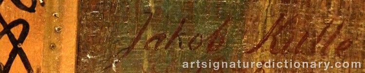 Signature by Jakob KULLE