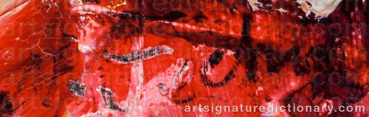 Signature by Nikolai Ivanovich FECHIN