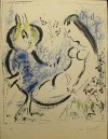 Close-up details showing Marc CHAGALL signature forgery characteristics