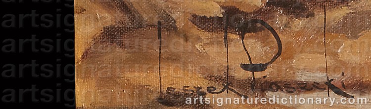 Signature by Leszek PIASECKI