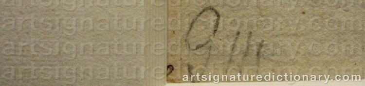 Authentic signature by ‘King Of Sweden’ KUNG GUSTAV III on artwork