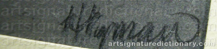 Signature by Hilding NYMAN