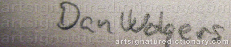 Signature by Dan WOLGERS