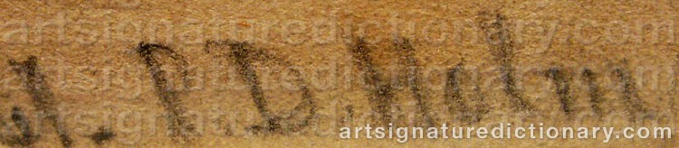Signature by Per Daniel HOLM